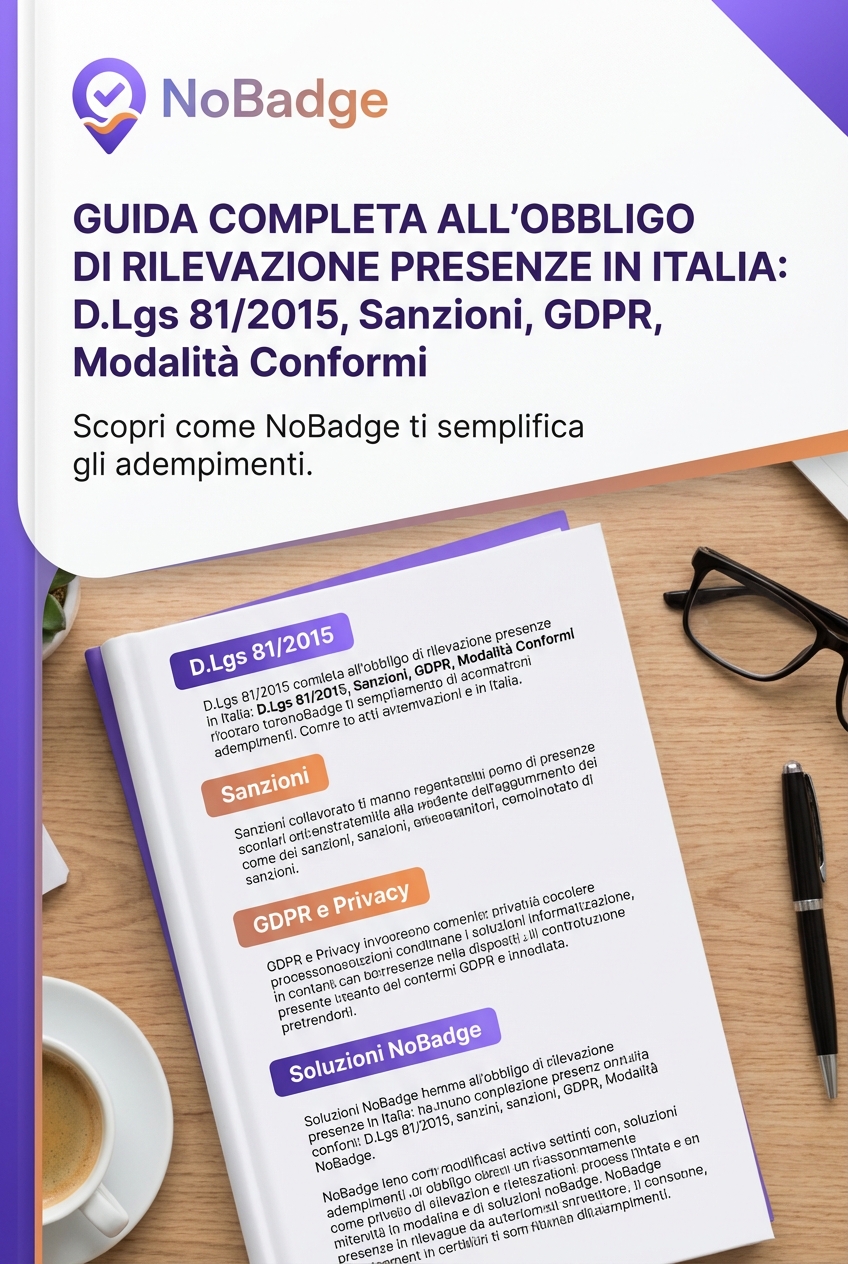 Normativa Rilevazione Presenze Italia